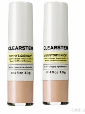 (2)x CLEARSTEM SUNNYSIDEKICK®
SPF 30 Sunscreens
NEW